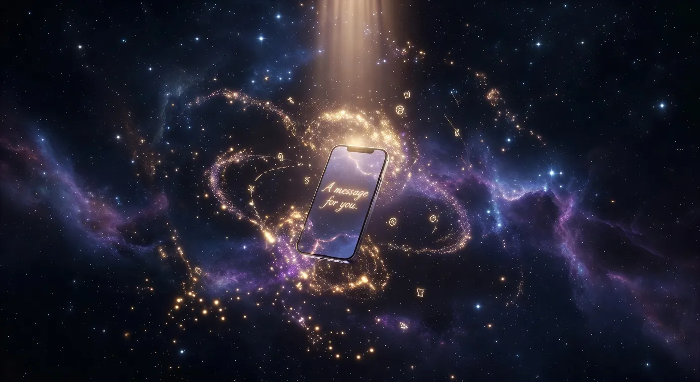 The Universe Sent You a Direct Message